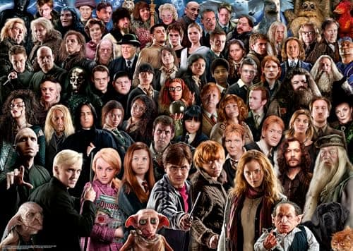 Image of Ravensburger 12000457 - Harry Potter - Challenge Jigsaw Puzzle - 1000 pieces for Adults and Kids Aged 14+