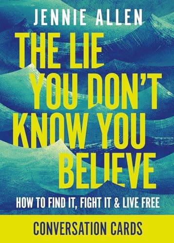 Image of The Lie You Don't Know You Believe Conversation Card Deck: How Jesus Fought the Devil in the Book of Matthew