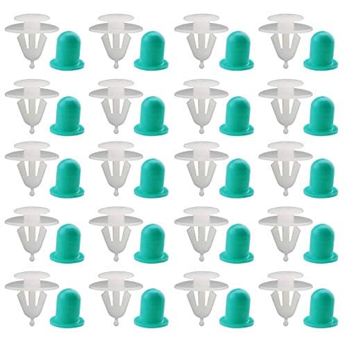 Image of Be In Your Mind 50Pcs Car Door Panel Moulding Trim Strip Clips 191853585A Side Moulding Strip & Wheel Arch Trim Compatible With Golf MK II MK III Passat Jetta