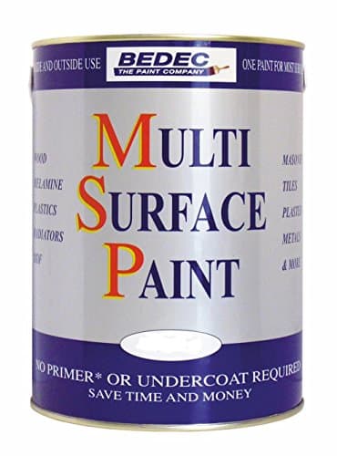 Image of Bedec BEDE2KC0003/29 Multi Surface Paint Matt ,Black ,750 ml