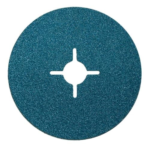 Image of 50 x Fibre Discs 125 mm Grit = 36 F Stainless Steel Metal Sandpaper Sanding Sheet for Angle Grinder