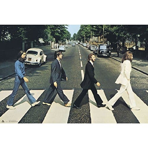 Image of Grupo Erik Poster The Beatles Abbey Road - 36 x 24 inches / 91.5 x 61 cm - Shipped Rolled Up - Cool Posters, Art Poster, Wall Posters & Prints