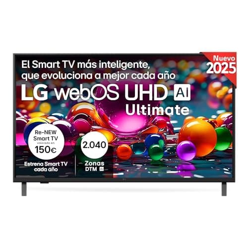 Image of LG Ultimate AI 43UA75006LA UHD Smart TV - 43" 4K UHD HDR10 Pro, webOS 25, α7 Gen8, Dolby Digital Plus, VRR, HDMI x3