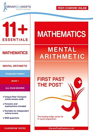 Image of 11+ Essentials Mathematics: Mental Arithmetic Book 1 (First Past the Post)