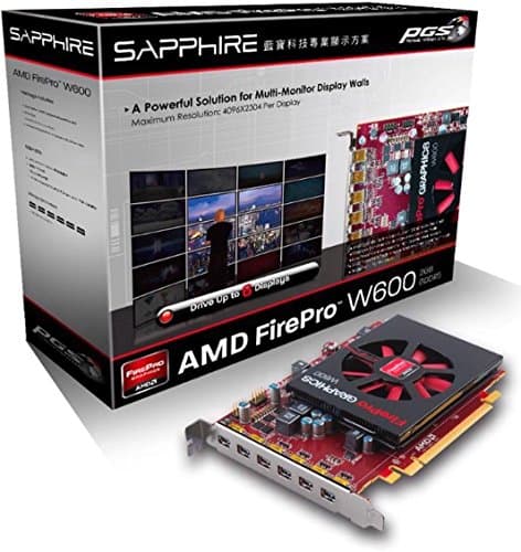 Image of Sapphire AMD FIREPRO W600 Graphic Card (2GB, GDDR5, PCI-E)