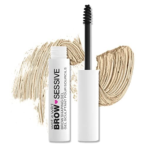 Image of Markwins wet n wild, Brow-Sessive Brow Shaping Gel, Brow Pomade Gel for Thin and Thick Eyebrows, Natural Volume and Definition for your Brows, Volumising Brow Gel Mascara, Blonde