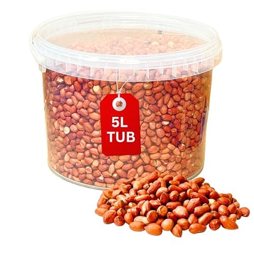 Image of Beewarm 5L Tub Peanuts, Wild Bird Peanuts, for Wild Birds, Bird Nuts, Nuts for Birds,Wild Bird Food.