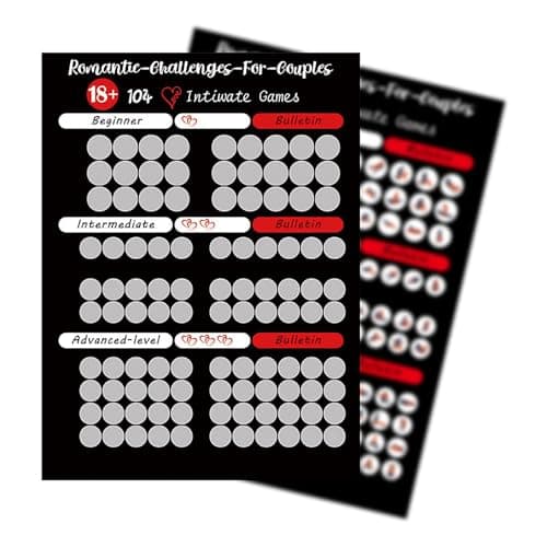 Image of Love Game Scratch Off Game,100 Dates 𝙎𝙘𝙧𝙖𝙩𝙘𝙝 Off 𝙋𝙤𝙨𝙩𝙚𝙧,Challenge Dates 𝙎𝙘𝙧𝙖𝙩𝙘𝙝 Off Poster Romantic Couples Night 𝙂𝙖𝙢𝙚 Couples Wall 𝙋𝙤𝙨𝙩𝙚𝙧 Gift for Her and Her (Black)