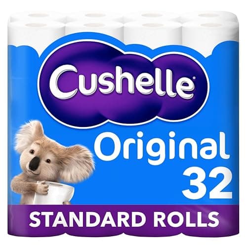 Image of Cushelle Original Toilet Roll 32 Standards Rolls