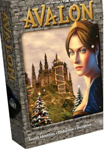 Image of The Resistance: Avalon Card Game Thrilling Social Deduction Board Game,Quick Strategy & Deception for 5-10 Players - Ages 13+,30 Minute Play Time