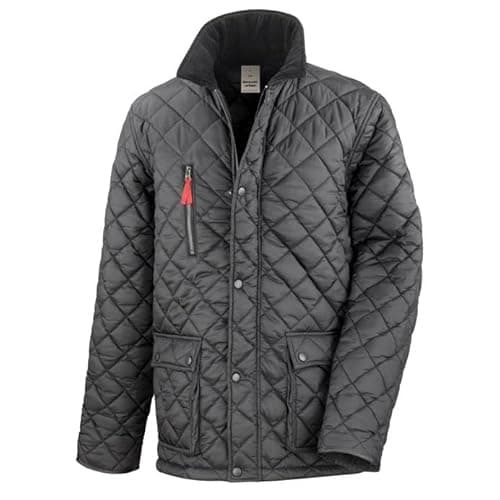 Image of Result R196X Unisex Urban Cheltenham Gold Jacket - Black - L