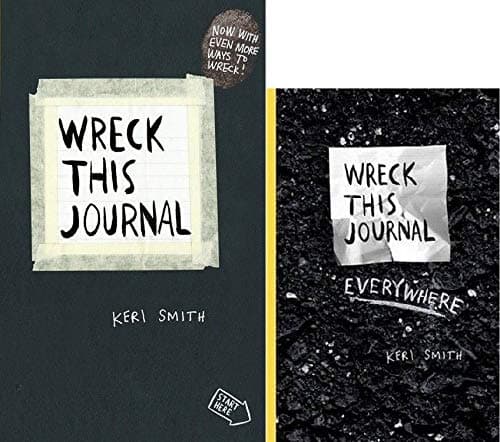 Image of Wreck This Journal & Wreck This Journal Everywhere by Keri Smith (2 Book Set)