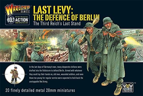 Image of Warlord Games German Army - Last Levy The Defence of Berlin 28mm Metal Miniatures for Bolt Action