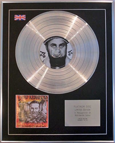 Image of DEAD KENNEDYS - Ltd Edition CD Platinum Disc - GIVE ME CONVENIENCE