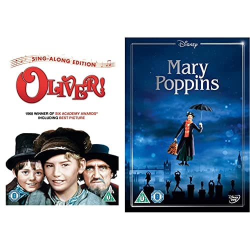 Image of Oliver! [DVD] [2018] & Mary Poppins [DVD]