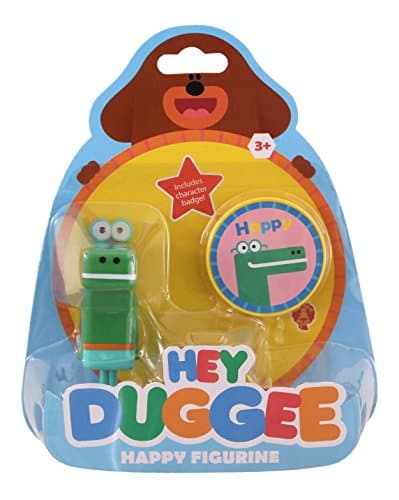Image of Hey Duggee Happy Figure with Feature Badge