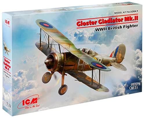 Image of ICM 1:32 - Gloster Gladiator Mk.II, WWII British Fighter