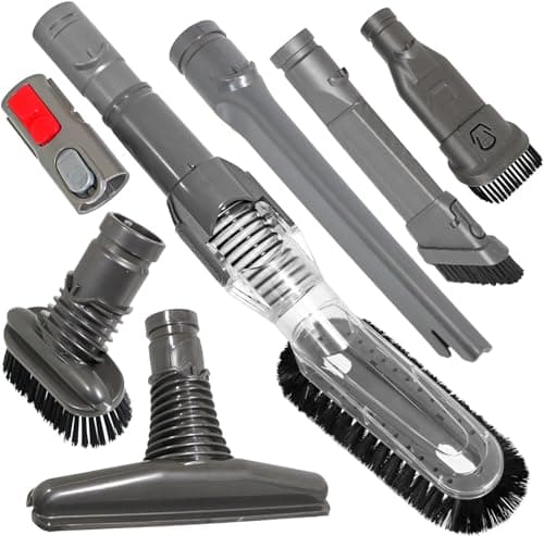 Image of Spares2go Tool Kit for Dyson DC39 DC40 DC41 DC49 DC50 DC53 DC55 Vacuum Cleaner Brush Crevice Tools