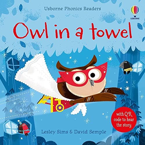 Image of Owl in a Towel