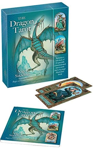 Image of The Dragon Tarot: Includes a full deck of 78 specially commissioned tarot cards and a 64-page illustrated book