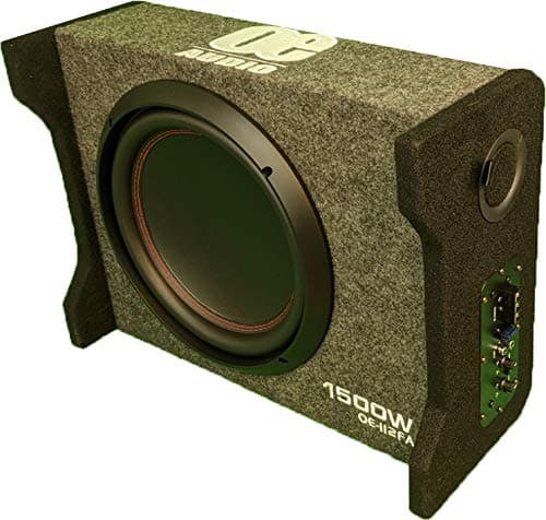 Image of OE AUDIO OE-110FA 10 Inch 25cm 1300W Active Car Subwoofer Bass Box fire down