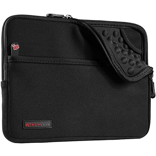 Image of TECHGEAR Universal Neoprene Padded Sleeve Case for 9-11" Tablets: iPad Pro/Air 11", iPad A16 10.9", iPad 10.2", Samsung Tab A11 Plus A9+ S10 Lite S9 FE, Lenovo Tab M10 - Shockproof Zipped Pouch