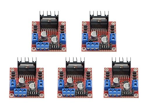 Image of WMYCONGCONG 5 PCS L298N Motor Drive Controller Board Module Dual H Bridge DC Stepper Module