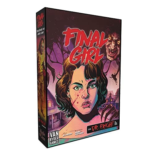Image of Final Girl: Frightmare on Maple Lane – Board Game by Van Ryder Games – Core Box Required to Play - 1 Player – Board Games for Solo Play – 20-60 Minutes of Gameplay – Teens and Adults Ages 14+