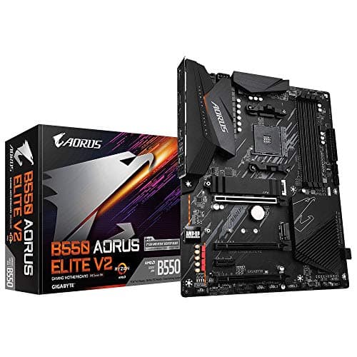 Image of Gigabyte B550 AORUS Elite V2 Motherboard (AM4/DDR4 3200MHz/HDMI/DisplayPort/M.2/USB 3.2) - 9MB55AEL2-00-10