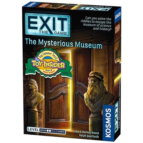 Image of Thames & Kosmos - EXIT: The Mysterious Museum - Level: 2/5 - Unique Escape Room Game - 1-4 Players - Puzzle Solving Strategy Board Games for Adults & Kids, Ages 10+ - 694227