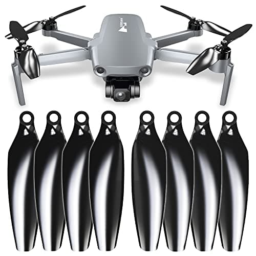 Image of Master Airscrew Stealth Propellers for Hubsan Zino Mini Pro & SE - Black, 4 propellers in set