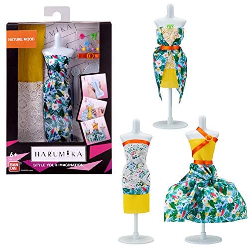 Image of BANDAI Harumika 40416 Designer Set Nature Mood Theme Craft Kit Create Your Own Fashion Without Needle and Thread