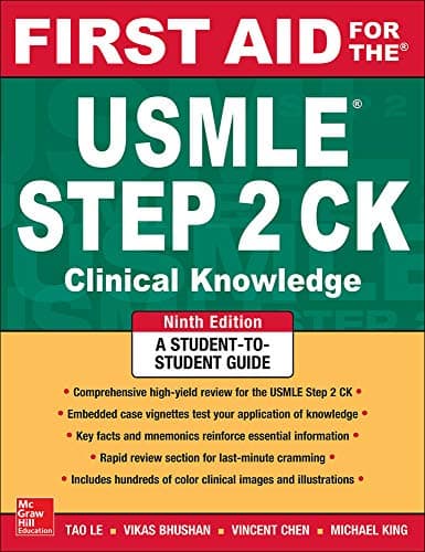 Image of First Aid for the USMLE Step 2 CK, Ninth Edition
