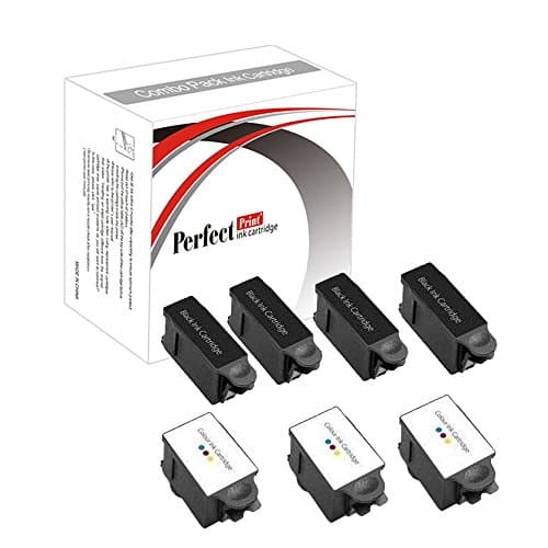 Image of 7 PerfectPrint Compatible Ink Cartridge Replace ABK10 ACLR10 For Advent A10 AW10 AWP10 Wireless