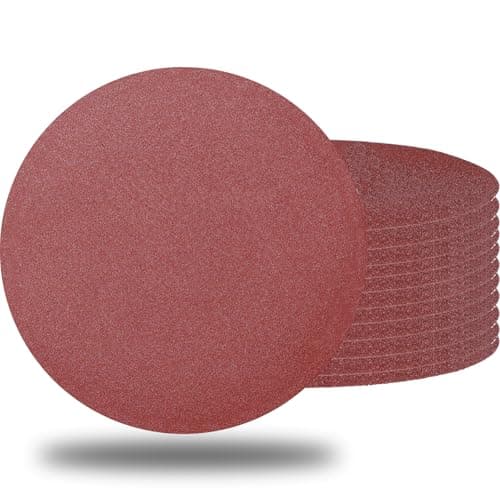 Image of Tonmp 10 PCS 9 Inch 180 Grit Aluminum Oxide Sanding Discs for Hand Radial Sander