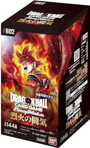 Image of BANDAI TCG：Dragon Ball Super Card Game Fusion World Blazing Aura Booster Box FB02 Japanese