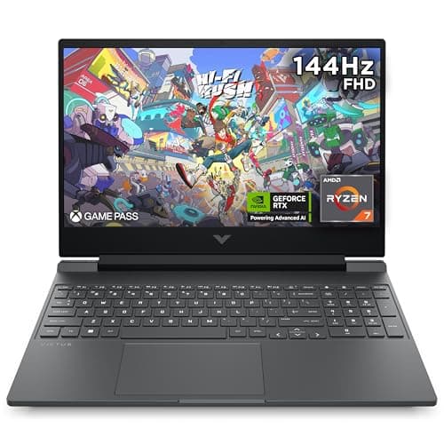 Image of HP Victus Gaming Laptop 15-fb0000sa | AMD Ryzen 7-5800H Processor | 8GB RAM | 512GB SSD | NVIDIA GeForce RTX 3050 Laptop GPU | 15.6 inch FHD 16:9 Display | 144Hz | Microsoft Windows 11 | Silver