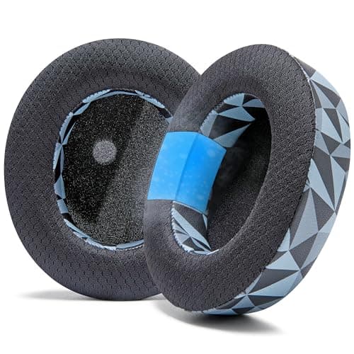 Image of WC FreeZe Stealth Pro - Cooling Gel Earpads for Turtle Beach Stealth Pro by Wicked Cushions - Boost Comfort, Durability, Thickness & Sound Isolation for Superior Gaming Sessions | Geo Grey