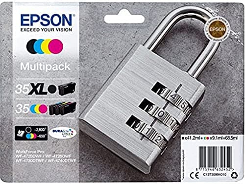 Image of Epson 35XL MPACK Ink (XL BKundSTD cm
