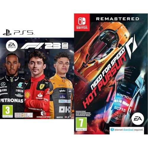 Image of F1 23 PS5 | Video Game | English and French & Need For Speed: Hot Pursuit Remastered (Nintendo Switch)