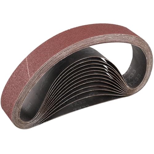 Image of STEBRUAM Sanding Belt 50 x 686 mm,10PCS 80 Grit