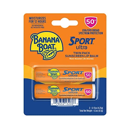 Image of Banana Boat Spf#50+ Sport Ultra Lip Balm - Twin Pack