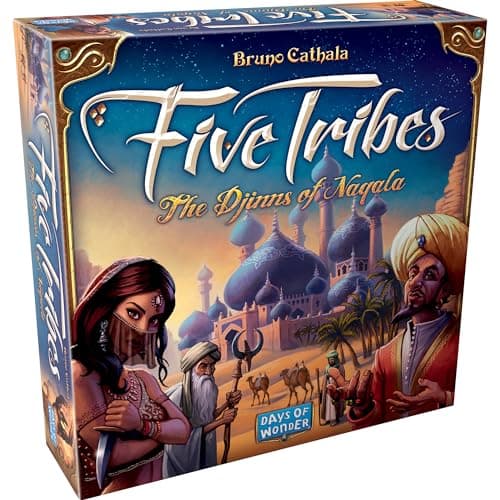 Image of Asmodee Days of Wonder Five Tribes the Djinns of Naqala Board Game