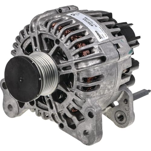 Image of VALEO 439733 Alternator Alternator Charge current: 110 Amp Grooves: 6 grooves Pulley diameter: 50,5 mm Voltage: 14 V Rotation direction: CLOCKWISE