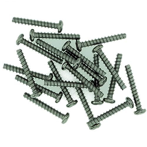 Image of D3 (3mm x 10mm) Pozi Pan Screws for Plastic (Trilobular) - Stainless Steel (A2) (Pack of 20)