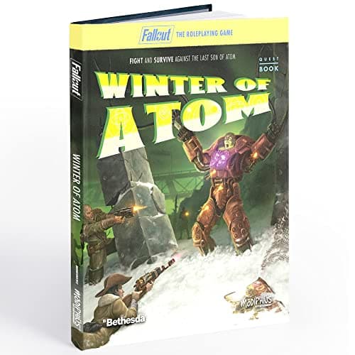 Image of Modiphius, Fallout the Board Game: The Roleplaying Game Winter of Atom