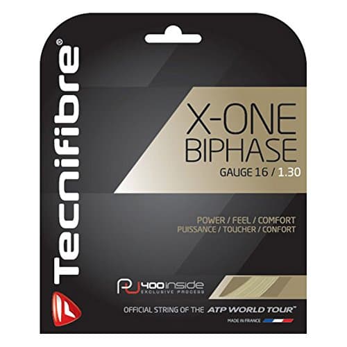 Image of Tecnifibre X-One Biphase Tennis String 12 m natur-spiral Size:1,3