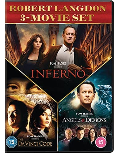 Image of Angels & Demons / The Da Vinci Code / Inferno 3 DVD SET [2021]