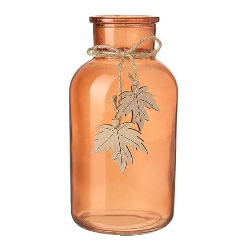 Image of Heaven Sends Autumnal Glass Jar Decoration