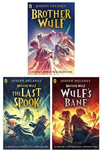 Image of The Spook's Apprentice: Brother Wulf By Joseph Delaney 3 Books Collection Set (Brother Wulf, Brother Wulf: The Last Spook & Brother Wulf: Wulf's Bane)